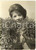 1962 FRANCE Parc de Sceaux - MADAME CHRYSANTHÈME avec un dahlia Jean PEZANT