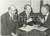 1959 PARIS - Marquis CHILDS discute con William CONNOR e Alexis ADJUBEI *Foto