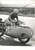 1955 MONZA - GP DELLE NAZIONI - Ken KAVANAGH su MOTO GUZZI durante le prove