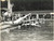 1955 GENOVA Campionati Italiani NUOTO - Partenza staffetta 4x100 *Foto 24x18 cm