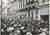 1955 ca BELGRADO - Manifestazione davanti al consolato jugoslavo *Foto 18x13 cm