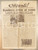 Giornale, rivista storica 27 Aprile 1945 AVANTI! Bandiere rosse  Il Nord libero  Mussolini catturato? 1