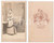 Fotografia d epoca originale 1870 ca NEUNKIRCHEN GERMANY Portrait of a woman Photo A. HOFER CDV 1