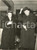 1956 GENOVA Ministro Ezio VANONI lascia la clinica VILLA MONTALLEGRO *Foto 18x24