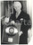 1975 ca LONDON Hotel Savoy - Disco d'oro al pianista Arthur RUBINSTEIN *Foto