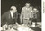 1954 NAPOLI Congresso DC - Mario SCELBA  e Giovanni LEONE - Foto 18x13 cm