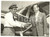 1954 ROMA Aeroporto - Capitano della linea civile TWA con il suo CESSNA 170 Foto