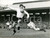 1957 LONDON - FOOTBALL Fulham-Doncaster Rovers - Jimmy HILL beats Harry GREGG