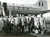 1956 ROMA - Gaetano MARTINO in partenza per Londra con volo ALITALIA Foto 18x13