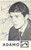 1963 BELGIO Cantante Salvatore ADAMO - AUTOGRAFO su foto seriale 8x13 cm  Fotografia seriale, pubblicitaria "La Voix de son Maitre", con dedica autografa.CONDIZIONI: GFORMATO: 8x13 cm    originale e autentica 1