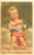 Materiale pubblicitario d’epoca 1890 ca ROYAL WINDSOR RÃ©gÃ©nÃ©rateur cheveux  Chromo publicitaire APOLLON 6x10 cm 1