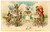 1904 ANIMALS INSECTS Lunch - Anthropomorphic vintage postcard  Cartolina postale d'epoca, viaggiata.CONDIZIONI: POOR (piegature varie e ingiallimenti)FORMATO: FP    originale e autentica 1