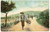 1915 ca CHINA Taking pigs to the market - Original chromo postcard BLEU RECKITT Cartolina postale d'epoca, non viaggiata, con pubblicit&agrave; Blue Reckitt al verso.CONDIZIONI: G (ma lievi macchie al verso)FORMATO: FP    originale e autentica 1