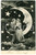 1922 LOVERS Couple on the moon ILLUSTRATED Postcard FP VG (5)  Cartolina postale d'epoca, viaggiata.CONDIZIONI: POOR (smussature agli angoli, profonda piegatura all'angolo superiore sinistro)FORMATO: FP    originale e autentica 1