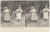 Cartolina originale da collezione 1900 ca FRANCE ScÃ¨nes de genre  La Cigale et la Fourmi StÃ©rÃ©o Carte postale 16 1