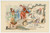 Cartolina originale da collezione 1900 ca COIFFURE DE L ANTIQUITÃ‰ A NOS JOURS Etrurie  Carte postale 2 SÃ©rie FP 1