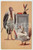 1920 ca ANIMALS Maribu and goose at school - ANTHROPOMORPHIC Postcard PELUBA 277  Cartolina postale d'epoca, non viaggiata.CONDIZIONI: FAIR (bruniture al verso)FORMATO: FP    originale e autentica 1