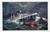 1931 HOLLAND Ship in distress - SOS - Illustrated postcard  Cartolina postale d'epoca, viaggiata.CONDIZIONI: P (evidente piegatura angolare)FORMATO: FP    originale e autentica 1