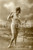 1920 BATHING BEAUTIES Woman in her swimsuit with a fishing net *Vintage postcard  Cartolina postale d'epoca, viaggiata.Editore A. Noyer n&deg; 3119.CONDIZIONI: GFORMATO: FP    originale e autentica 1
