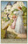 1903 Artist H. J WEBER Im Schlossgarten - Peacock and child - Postcard FP VG  Cartolina postale d'epoca, viaggiata. GOOD/buono  Formato: FP originale e autentica 1