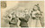 1903 FRANCE - ENFANTS - Fêtes et porte-bonheur *Postcard A. BERGERET  Cartolina postale d'epoca, viaggiata.EDITORE: A. Bergeret - Nancy GOOD/buono piccola impressione di inchiostro al verso; minime smussature angolari Formato: 14x9 cm originale e autentica 1
