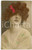 1920 ca REAL HAIR old postcard - Portrait of a woman Cartolina postale d'epoca, con inserti reali, scritta ma non viaggiata.CONDIZIONI: FAIR (piegatura angolare)FORMATO: 9x14 cm    originale e autentica 1