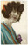 1920 ca REAL HAIR old postcard - Portrait of a woman with curly hair Cartolina postale d'epoca, con inserti reali, scritta ma non viaggiata.CONDIZIONI: GFORMATO: 9x14 cmEDITORE: PC Paris - 1296    originale e autentica 1