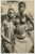 1910 AFRIQUE OCCIDENTALE Jeunes Féticheuses *Postcard ETHNIC NUDE Scarification Cartolina postale d'epoca, non viaggiata.CONDIZIONI: GFORMATO: FP    originale e autentica 1