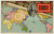 1920 ca JAPAN Crown Prince HIROHITO with world map  - Postcard  Cartolina postale d'epoca, illustrata a colori, non viaggiata.CONDIZIONI: GFORMATO: FP    originale e autentica 1