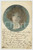 1905 ca ART NOUVEAU - Lady - Head - Portrait *Original old postcard Cartolina postale d'epoca, scritta ma non viaggiata. FAIR/discreto macchie al verso Formato: 9x14 cm originale e autentica 1