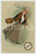 1904 FRANCE - SPORT - Femme - Patinage - Old postcard  Cartolina postale d'epoca, viaggiata. GOOD/buono  Formato: 9x14 cm originale e autentica 1