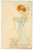 1900 Artist Raphael KIRCHNER -Fairy and flower - Old Postcard  Cartolina postale d'epoca, opera dell'artista e illustratore Raphael Kirchner, viaggiata.CONDIZIONI: GFORMATO: FP    originale e autentica 1