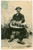 1906 FRANCE FOLKLORE AUVERGNE Joueur de vielle Bourbonnais - Carte postale  Cartolina postale d'epoca, viaggiata.CONDIZIONI: POOR (piegatura verticale al lato inferiore)FORMATO: FP    originale e autentica 1