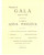 1936 BRUXELLES  Gala en mémoire de Anna Pavlova - Programme  Pieghevole pubblicitario d'epoca, che reca un volantino all'interno con il programma del concerto della Soci&eacute;t&eacute; des Instruments Anciens.PAGINE: 4 + volantino GOOD/buono  Formato: 19x24 cm originale e autentica 1