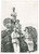 Fotografia d epoca originale 1925 ca ITALIA Donne con parasole in posa sugli scogli  Fotografia anonima 11x7 1