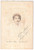 Fotografia d epoca originale 1896 MILANO Ritratto di Elisa CORTI  Foto A. FERRARIO 11x16 cm 1