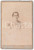 Fotografia d epoca originale 1880 ca CREMONA Ritratto di Elena BETTONI  Foto R. ZANICOTTI 11x16 cm 1