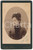 1884 MILANO Ritratto di Luisa ROSSO con cappello in velluto - Foto Giulio ROSSI Fotografia d'epoca, montata su cartoncino rigido. GOOD/buono  Formato: 10x16 cm originale e autentica 1