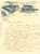 1917 SASSARI SANTA MARIA- Salvatore AZZENAMOSSA - Molini e semole Lettera personale d'epoca, manoscritta, su carta intestata, illustrata.CONDIZIONI: F (piegature d'epoca)PAGINE: 1    originale e autentica 1