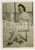 1940 ca ITALIA Ritratto di donna con le spalline abbassate - Foto COSTUME 6x8 cm Fotografia originale d'epoca.CONDIZIONI: G FORMATO: 6x8 cm  originale e autentica 1