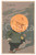 1907 La pleine lune - Anthropomorphic French postcard  Cartolina postale d'epoca, viaggiata.CONDIZIONI: GFORMATO: FP    originale e autentica 1