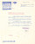 1951 BOLOGNA Tappezzerie A. BORGHI & C. Lettera commerciale per invio moleschino Lettera commerciale d'epoca, dattiloscritta, su carta intestata.CONDIZIONI: POOR (piegature d'epoca, fori da calcolatore al margine sinistro, strappo al margine superiore)    originale e autentica 1