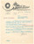 1924 GENOVA - W. HOMBERGER & C - NAXOS UNION (9) - Mole di Corundum *Lettera Lettera commerciale d'epoca, dattiloscritta, su carta intestata illustrata.Genova - via Brigata Liguria 63CONDIZIONI: F (piegature d'epoca, fori da classificatore al lato inferiore, piccoli fori all'angolo superiore sinistro)PAGINE: 1    originale e autentica 1