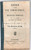 1831 SUISSE Mathias MAYOR Guide contre le cholÃ©ra - PrÃ©venir et traiter Pubblicazione d'epoca in forma di fascicolo, privo di copertina.EDITORE: Lausanne - Imprimerie de Samuel DelislePAGINE: 24 FAIR/discreto bruniture al lato inferiore Formato: 10x17 cm originale e autentica 1