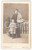 Fotografia d epoca originale 1870 ca. REGGIO EMILIA  Ritratto mamma con bambini  Foto SCAPINELLI CDV 1