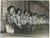 1940 TOKYO (JAPAN) SCHOOL - Girls praying before the supper - Photo 22x17 cm Fotografia d'epoca, con didascalia originale al verso.  FAIR/discreto aloni Formato: 22x17 cm originale e autentica 1