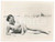 1930 ca RIVIERA ADRIATICA ? Donna in posa da pin-up - Fotografia anonima 10x7 Fotografia d'epoca. FAIR/discreto Lievi smussature  agli angoli Formato: 10x7 cm originale e autentica 1