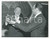 1965 ca ROMA ALITALIA Magg. STANLEY riceve Lupa Capitolina da ANDO' - Foto Fotografia originale d'epoca.  POOR/danneggiato piegature angolari Formato: 24x19 cm originale e autentica 1