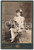1890 ca TORINO Ritratto di bambina con cesta di fiori - Foto C. DEASTI 11x16  Fotografia d'epoca, su cartoncino rigido.   GOOD/buono  Formato: 11x16 cm originale e autentica 1