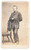 1865 TORINO Giovane uomo con la mano nel panciotto - Foto F. PORRO CDV Fotografia d'epoca, montata su cartoncino morbido. GOOD/buono  Formato: 6x10 cm originale e autentica 1